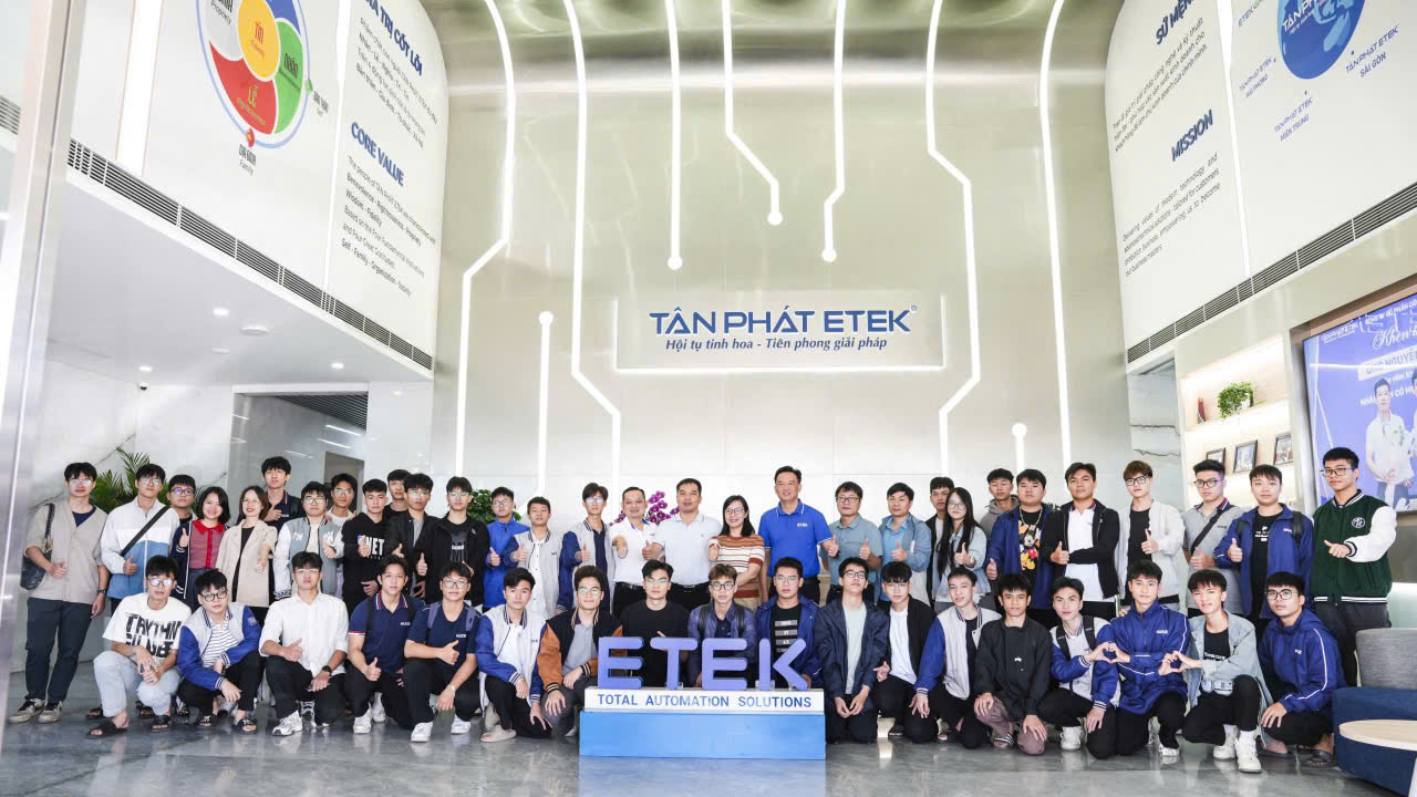 RECAP CHUYẾN THAM QUAN DOANH NGHIỆP ETEK CỦA LỚP 70KAE – KHOA CƠ KHÍ