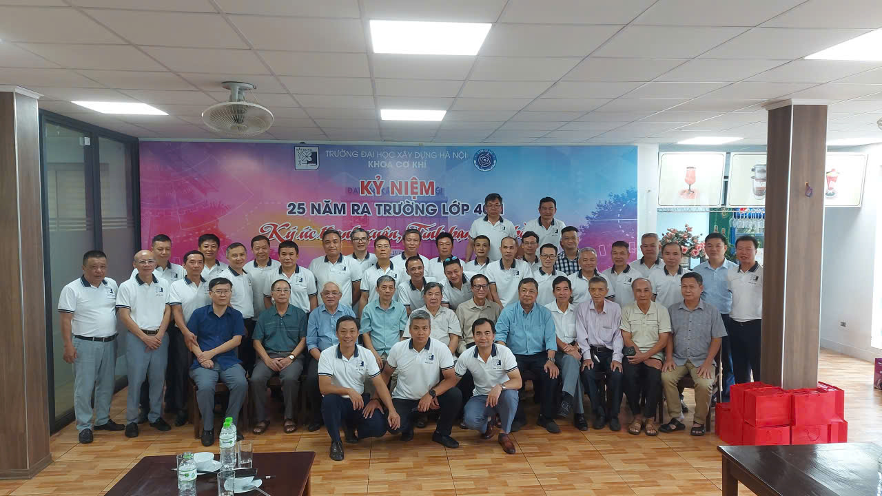 Kỷ niệm 25 năm ngày ra trường 2025 K40-Khoa Cơ khí