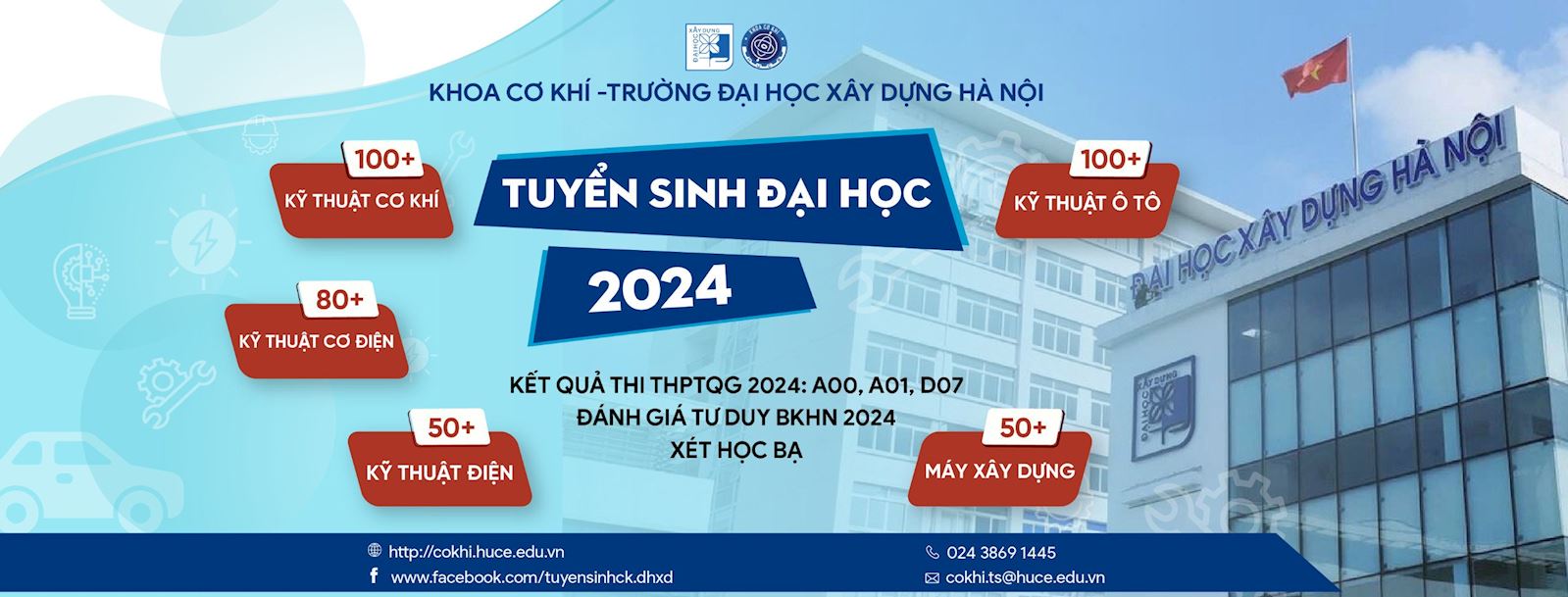 Tuyển sinh khoa cơ khí